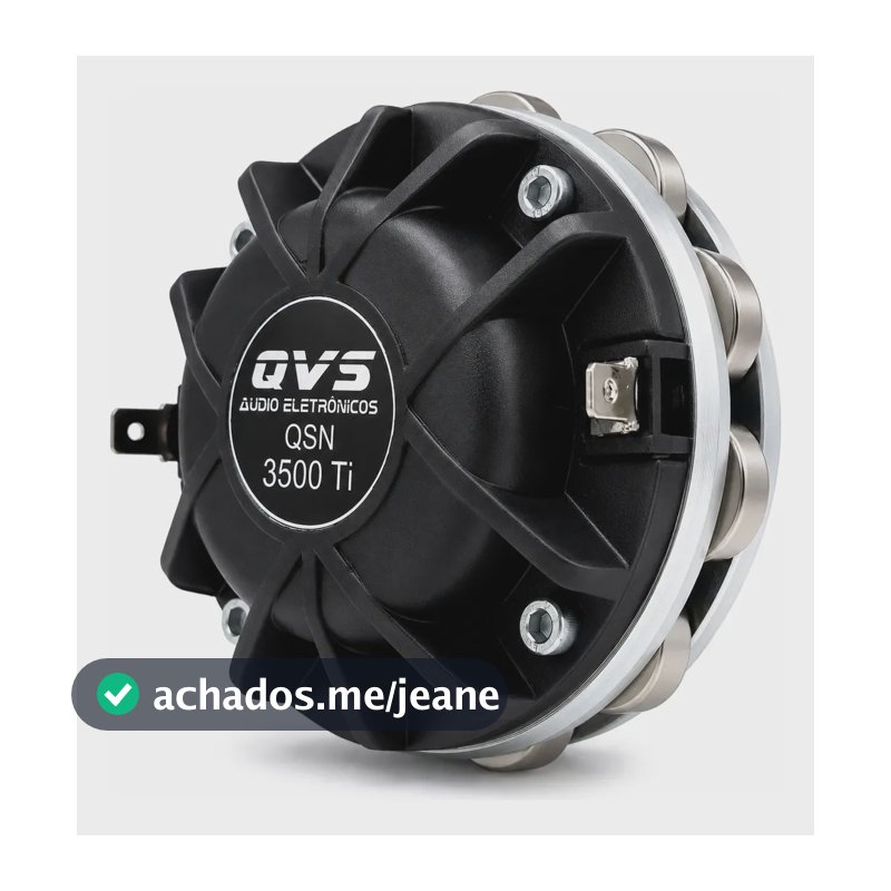 Driver Titanio Qvs 3500ti 80w Rms Neodimio Neodimyum
