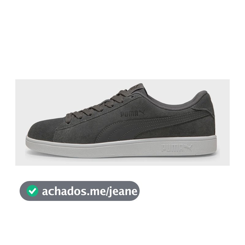 Tênis Smash V2 Puma Cinza 39 Br