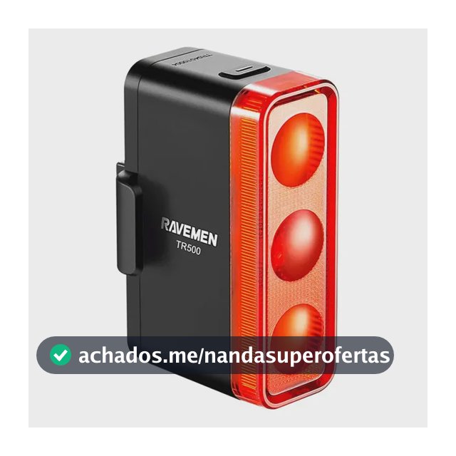 Luz Traseira Bicicleta Ravemen Tr500 Recarregável