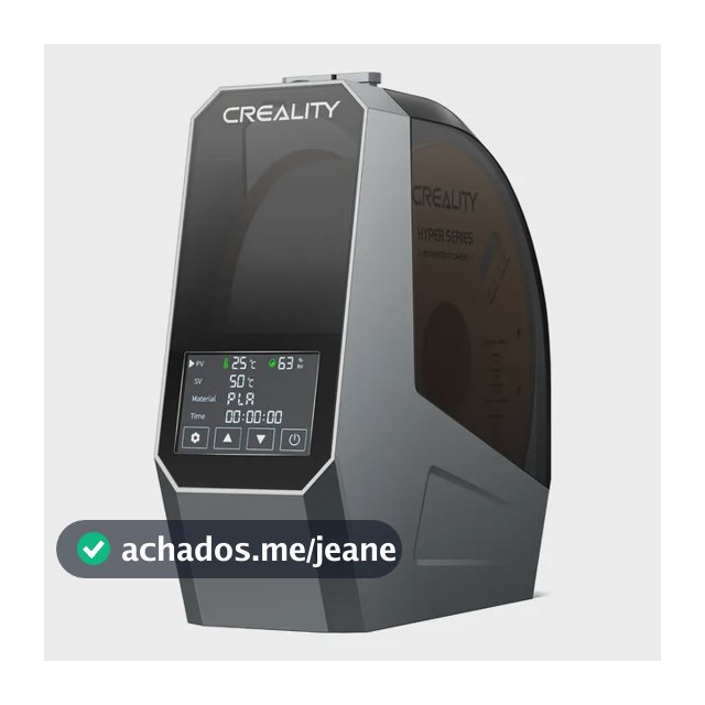 Secador De Filamento Creality Space Pi 360° Com Tela Táctil
