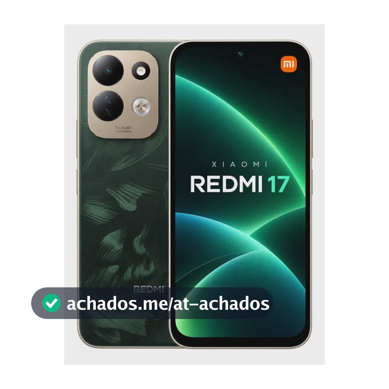 Xiaomi Redmi 17 256gb 6gb Ram 7500mah 120hz Dual Sim Global Verde
