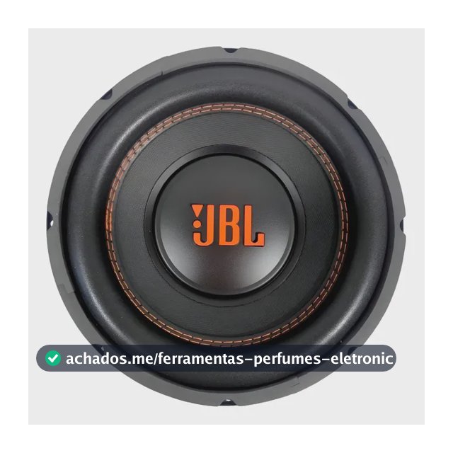 Alto Falante Jbl Multisytem 10swms350 350w Rms 4 Ohms  Preto/laranja