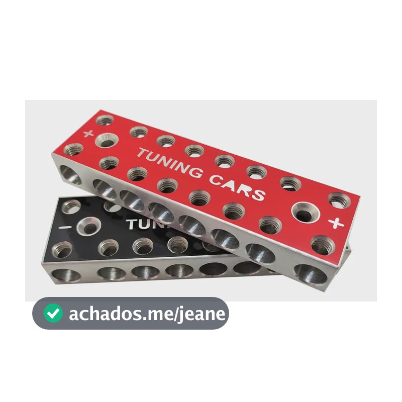 Bloco Distribuidor Tc 8x8 16via Barramento Fixa Até 70mm Par