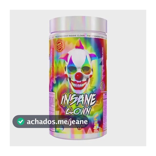 Pre Treino Insane Clown Sour Strips 350g - Demons Lab Sour Strips