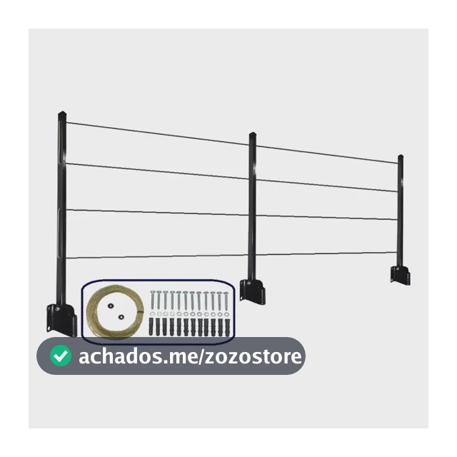 Varal Reforçado De Roupa 80 Kg Dobrável Para Parede