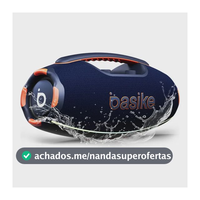 Caixa De Som Bluetooth Basike Ba-RAD457B 250W TWS 25000mAh LED Controle De Graves Azul