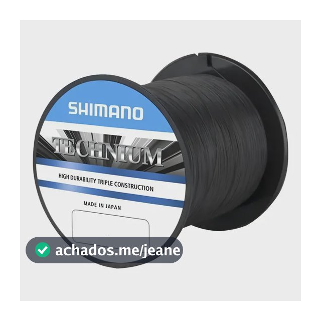 Linha Pesca Shimano Monofilamento Technium Extra Forte 300m