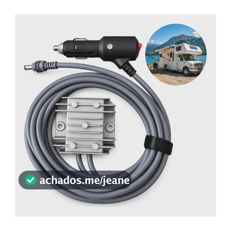 4m Conversor Starlink Mini Entrada 12/24v Saída 30v Veicular