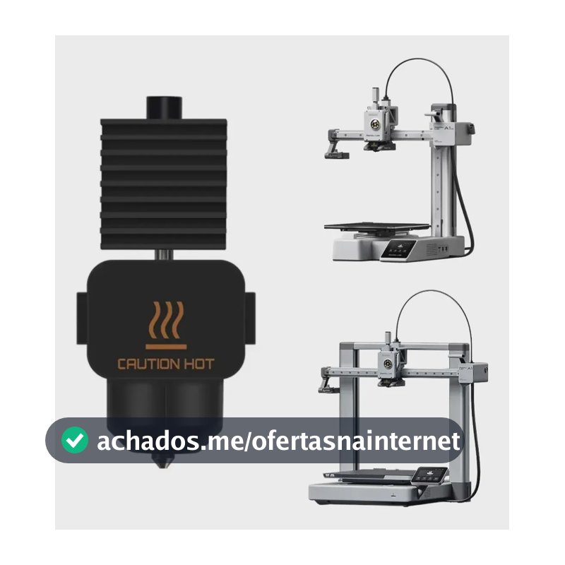 Hotend Bico Aço Bambu Lab A1 A1 Mini 0,2mm 0,4mm 0,6mm 0,8mm 0.2mm