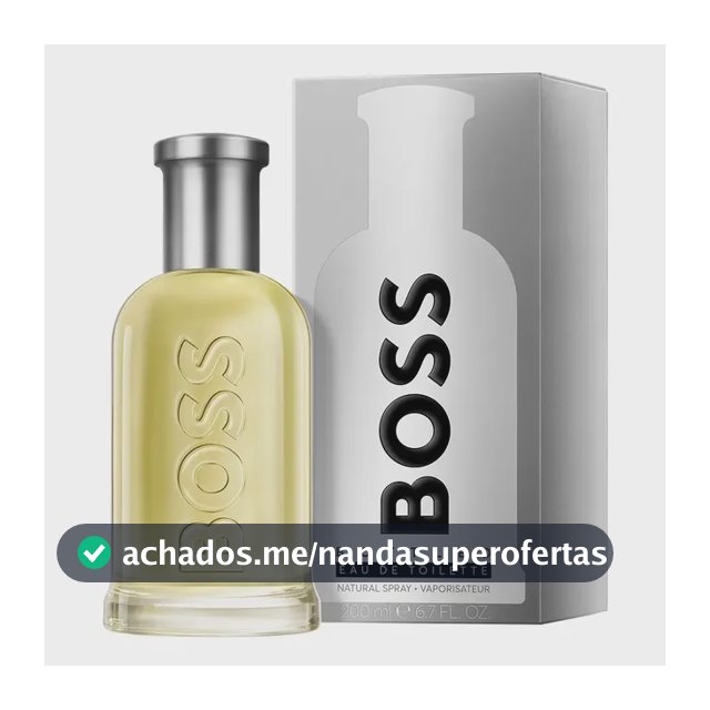 Perfume Hugo Boss Bottled masculino 200mL