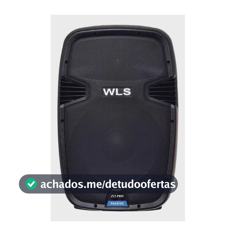 Caixa Acústica Wls J12 Pro Passiva