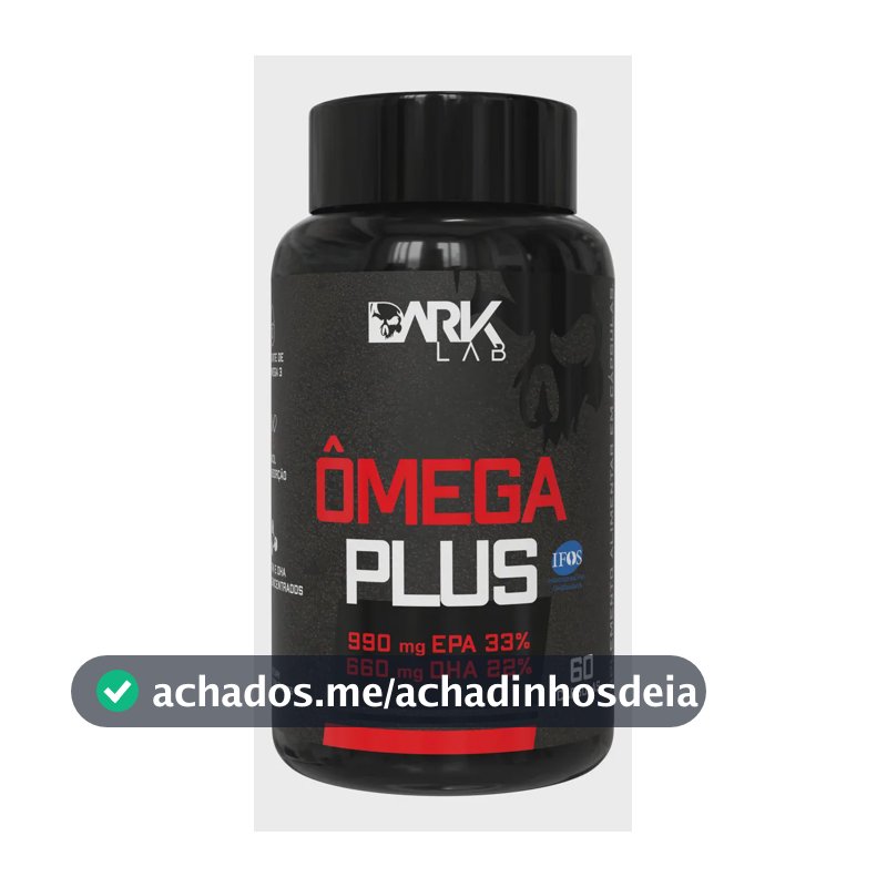 Omega Plus 60 Cápsulas Ômega 3 Dark Lab