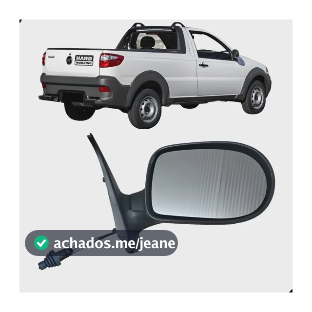 Retrovisor Strada 2014 Á 2020 Hard Working Trekking Controle