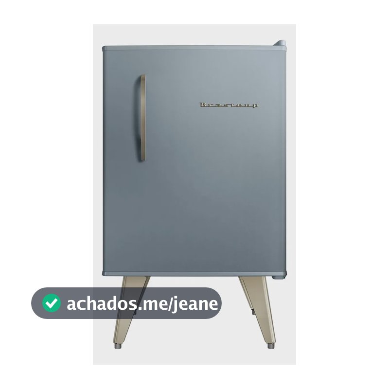 Frigobar Brastemp Retrô 76 Litros Blue Zircon - BRA08MW