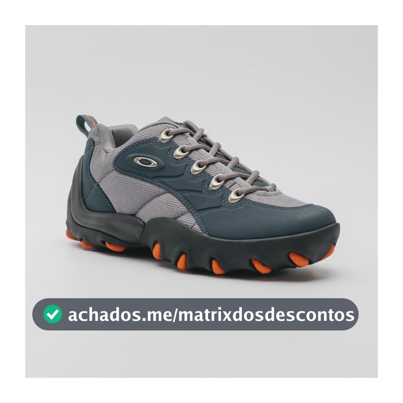 Tenis Oakley Masculino Teeth 1 Fof100545623 Blue/grey Liso 40 Br