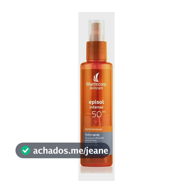 Protetor Solar Episol Intense Fps 50 Hidra Spray 200ml