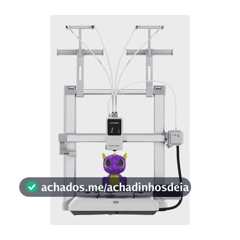 Impressora 3d Kobra X Multicolorida 4 Cores Anycubic 127/220v Kobra X