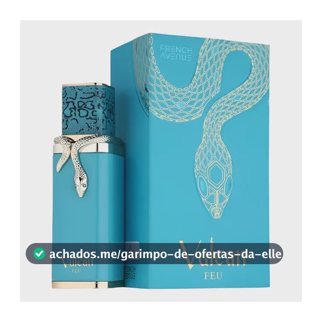 Perfume Eau de Parfum French Avenue Vulcan Feu 100ml Cítrico Frutado