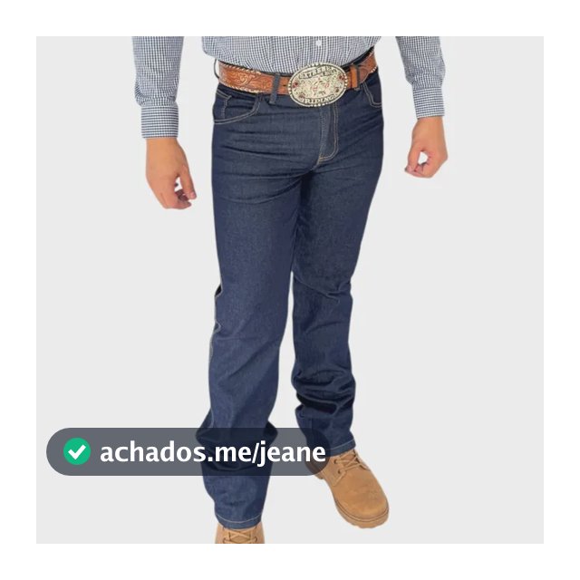 Calça Jeans Best Bull Tradicional Country C/ Elastano Azul Escuro (amaciado) 44