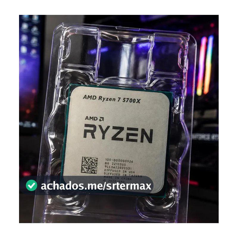 Processador Amd Ryzen 7 5700x Oem Sem Cooler