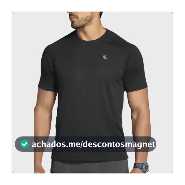 Camiseta Esportiva Lupo Masculina Dry Academia Confortável