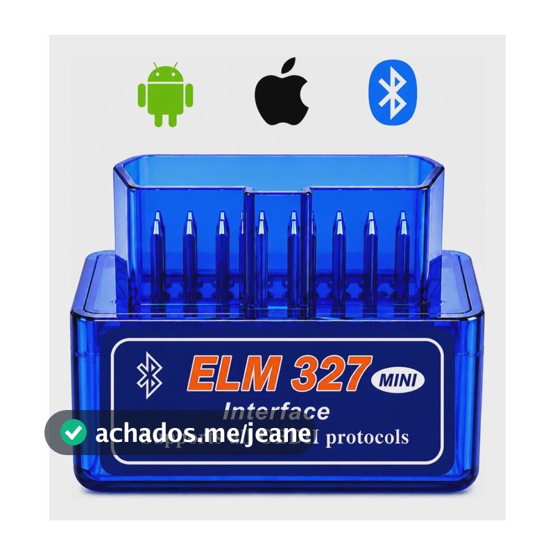 Scanner Automotivo Obd2 V2.1 Bluetooth Android Carro Veículo