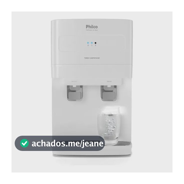 Purificador de Água Philco Sistema ECO PPU50A