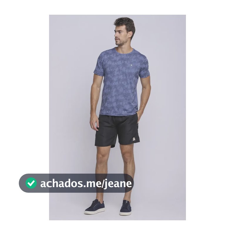 Short Vôlei Masculino Polo Wear Preto M