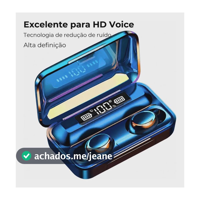 Fone M10 Bt Wireless,potente E Sofisticado, Anti Ruído