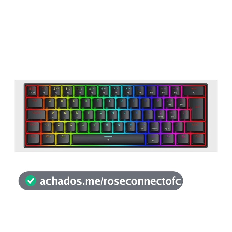 Teclado Gamer Redragon Fizz K617rgb-m Magnético 60% Rgb