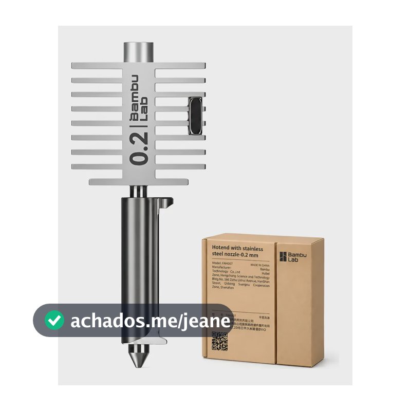 Hotend Original Bambu Lab A1 / A1 Mini 0.2mm 0.2 Mm