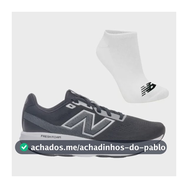 Kit Tênis De Corrida Masculino New Balance 520v9 E Meia