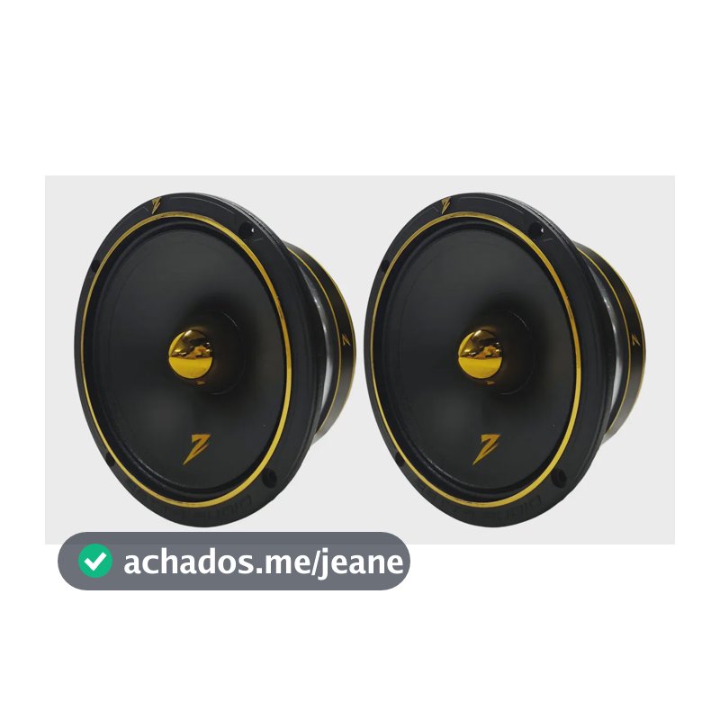 Super Alto Falante Zetta Zeta 6 Pol Evo 340 W RMS Preto