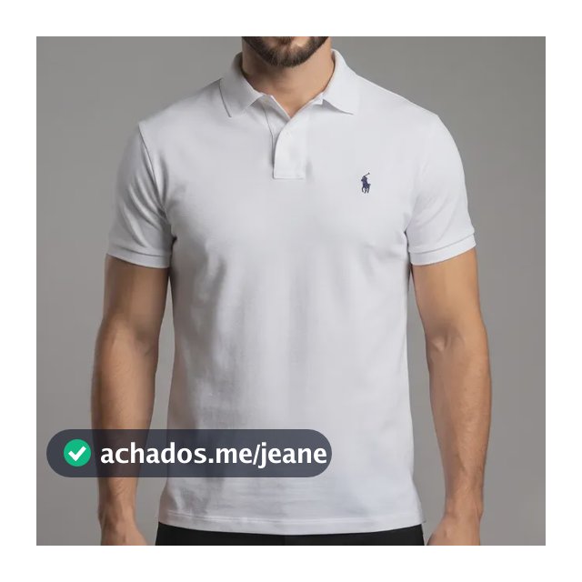 Camisa Polo Ralph Lauren Masculina Basica Algodão Piquet