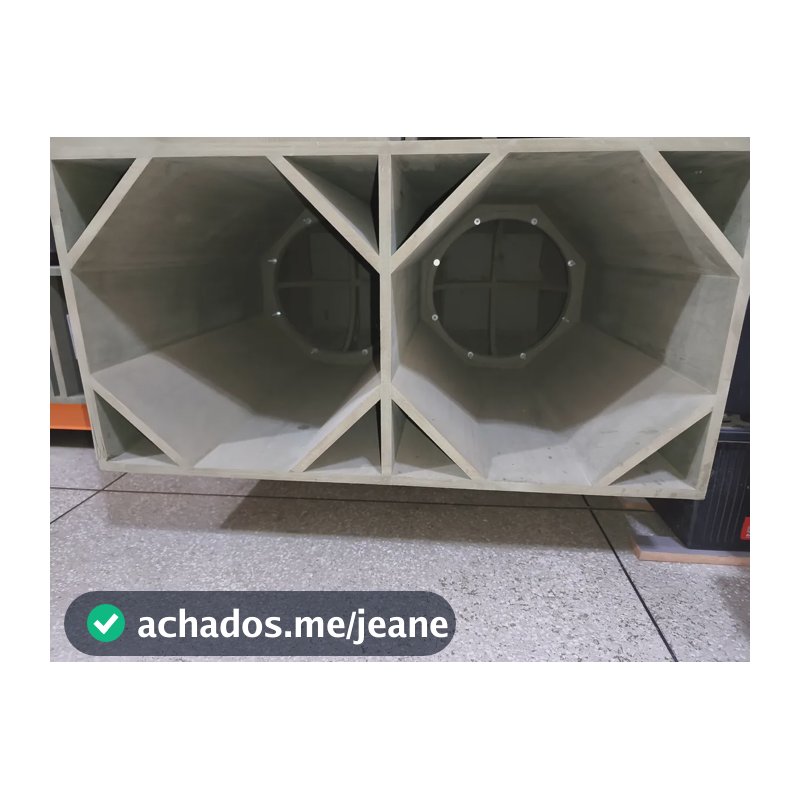 Caixa Eap Pra 2 Grave De 15 Polegadas Modelo 15100 Mdf Naval