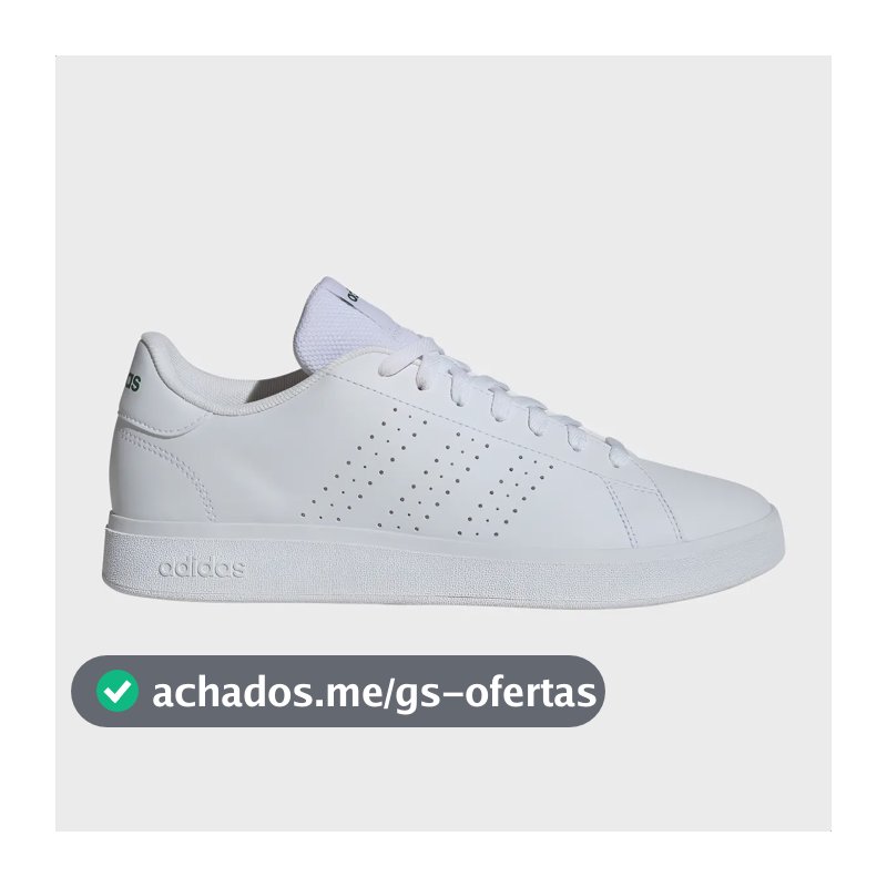 Tênis Casual Masculino Advantage Base 2.0 adidas Liso