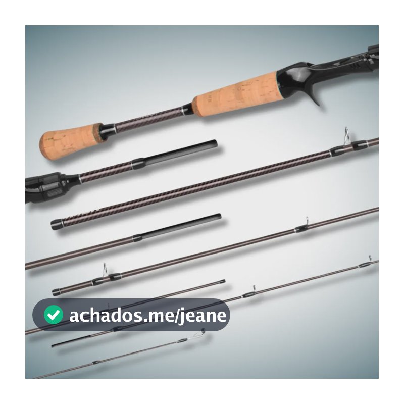 Vara Carretilha Saint New Hammer (1,73m) 10-25 Lbs 4 Partes 10 - 25 Lbs