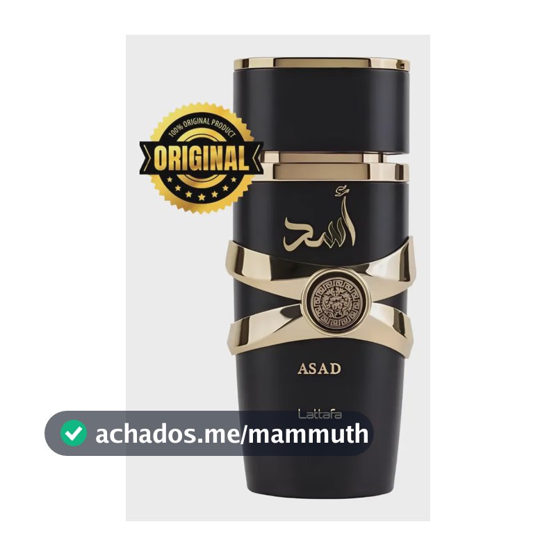 Perfume Árabe Lattafa Asad Eau De Parfum 100 Ml Unissex