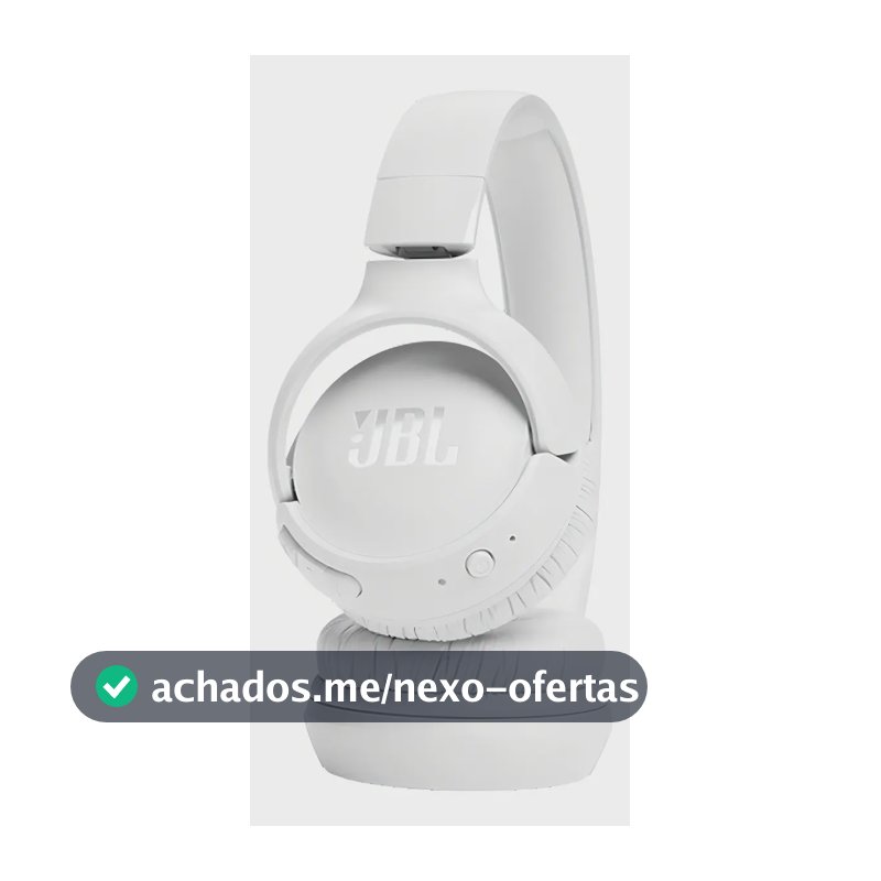 Fone Headphone JBL Tune 520BT Bluetooth Branco