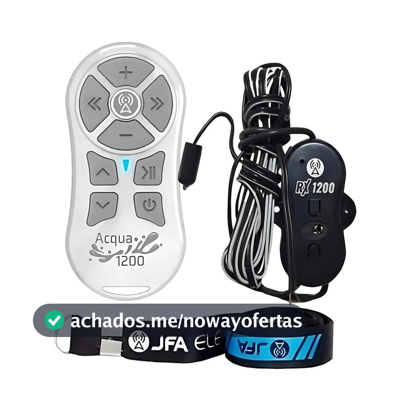 Controle Jfa Acqua Branco K1200 Longa Distância
