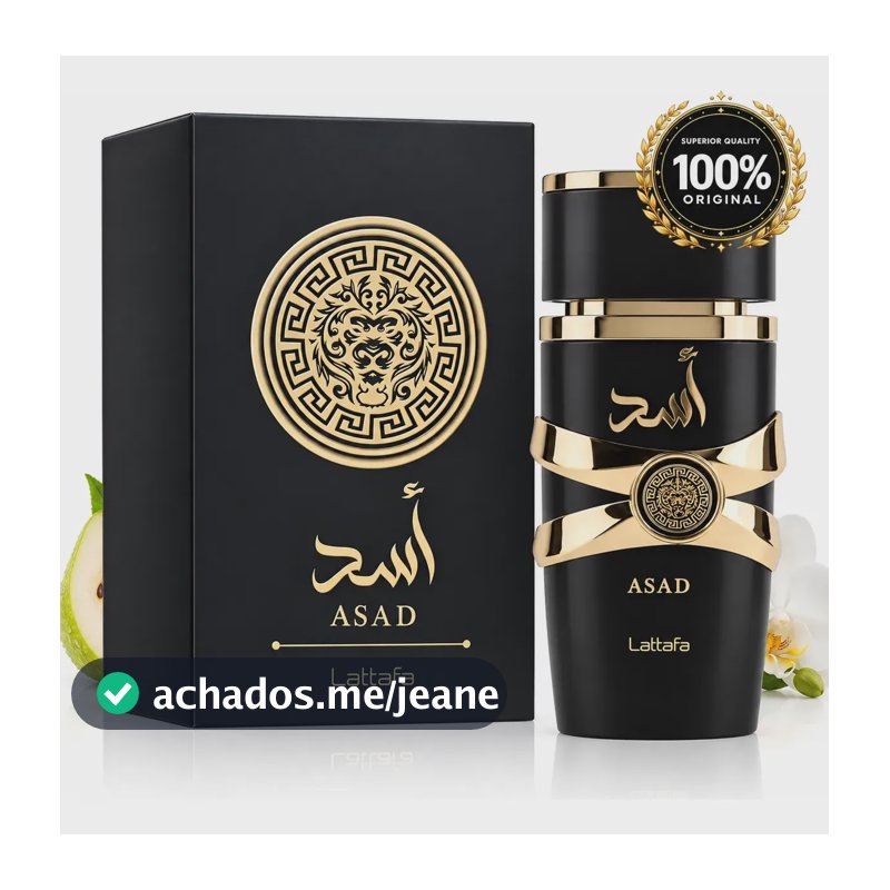 Perfume Lattafa Asad Masculino 100ml Edp Original Importado