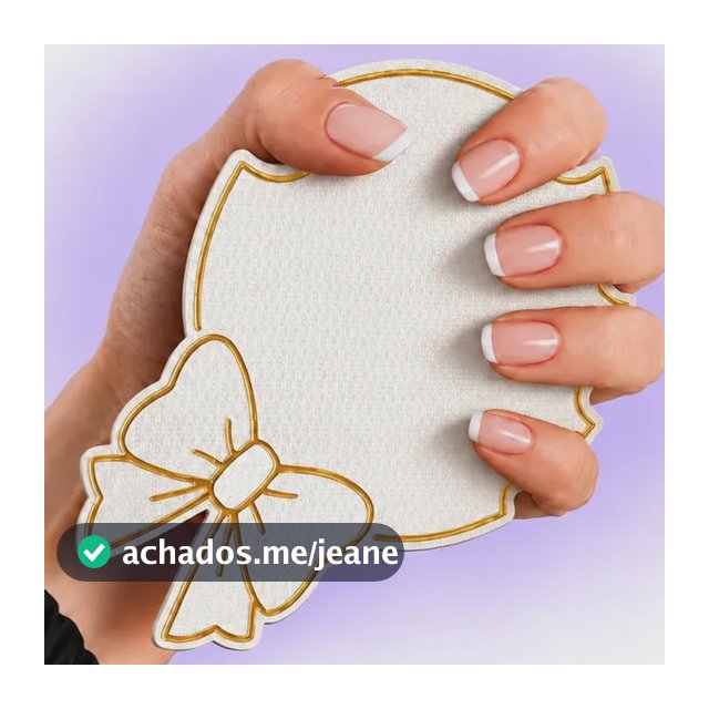 Placa Decorativa Para Fotos De Unhas Nail Designer