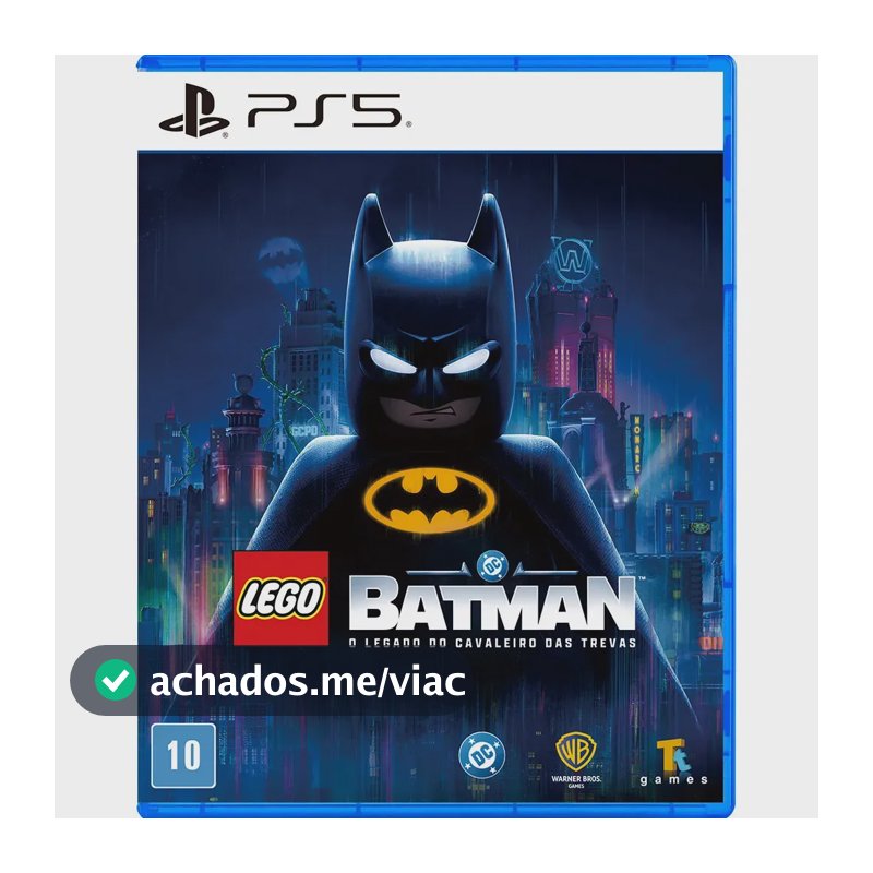 Jogo Lego Batman O Legado Do Cavaleiro Das Trevas Físico