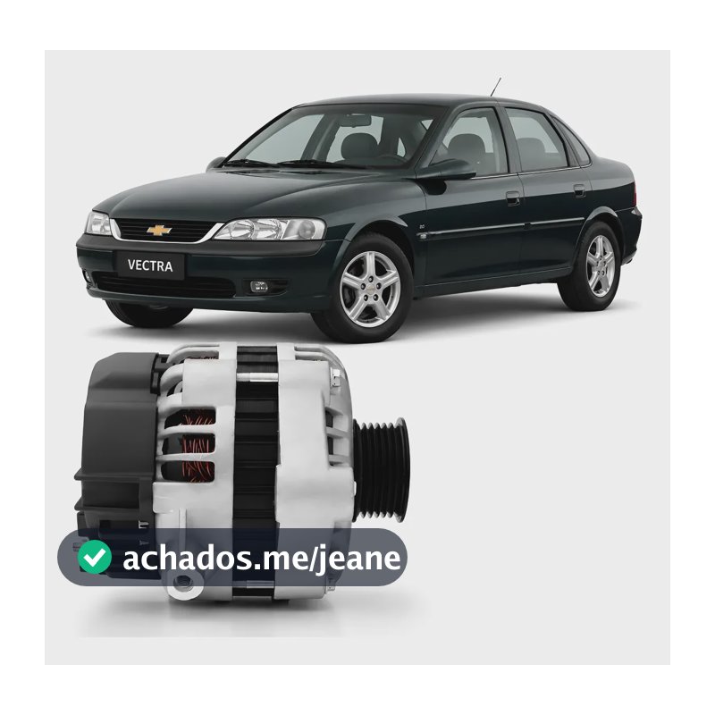 Alternador Gm Vectra 2.0 2.2 8v 16v 120a 12v Com Ar Novo