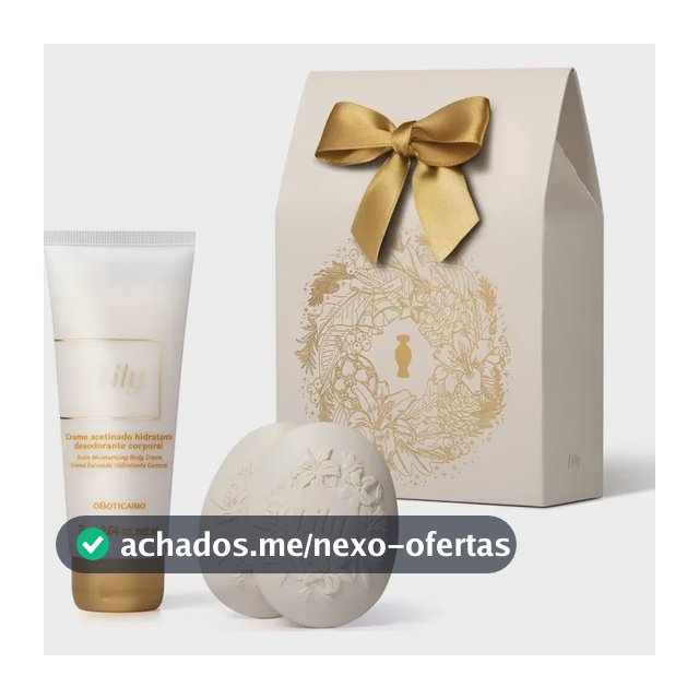 Kit Presente Lily Autocuidado Lily