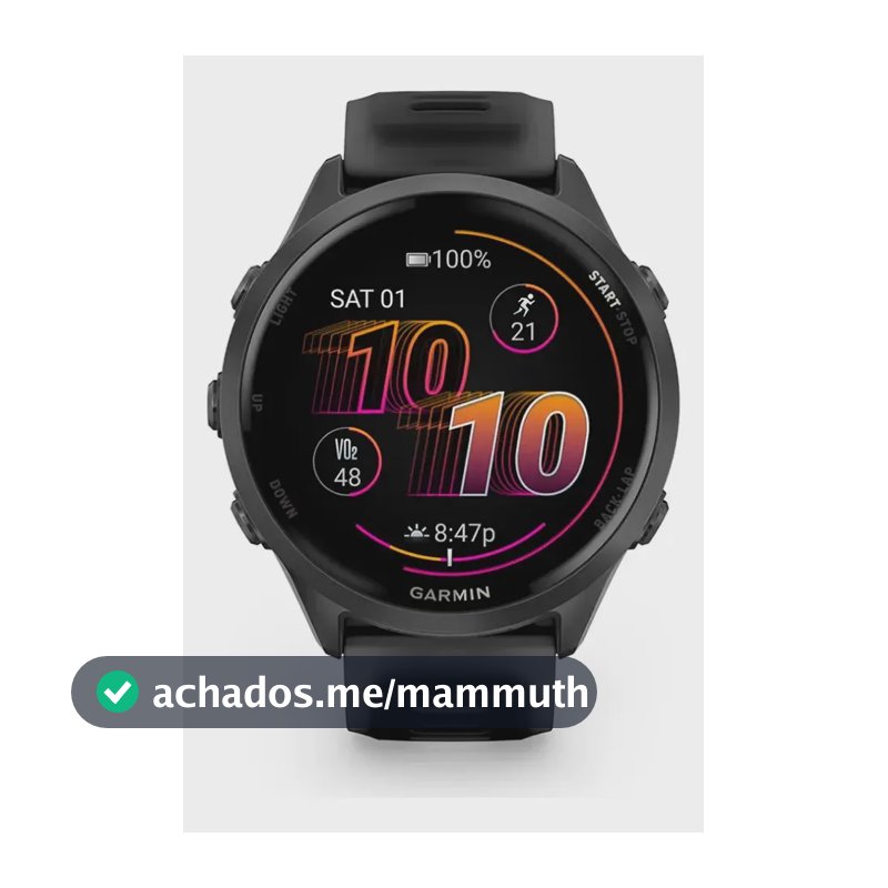 Garmin Forerunner 570 47mm Cinza Ardósia E Translúcido/preto Cinza Ardósia E Translúcido/preto