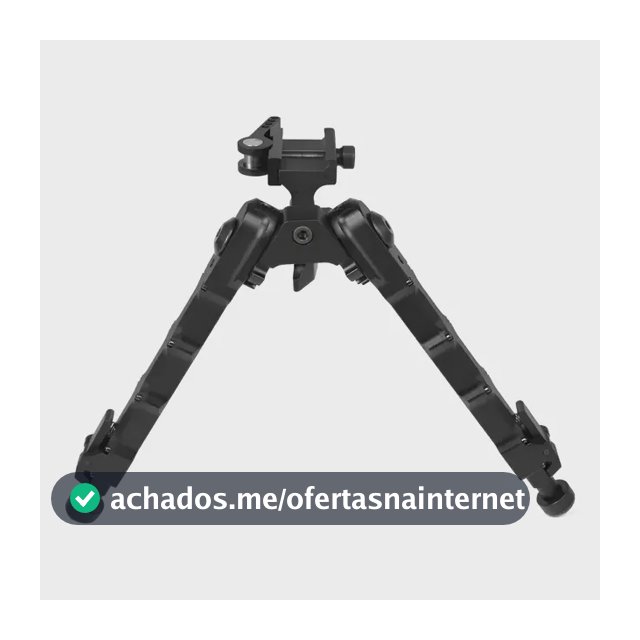 Bipé Telescopic Sniper Pés 180o Metal Rifl Carab Airgun