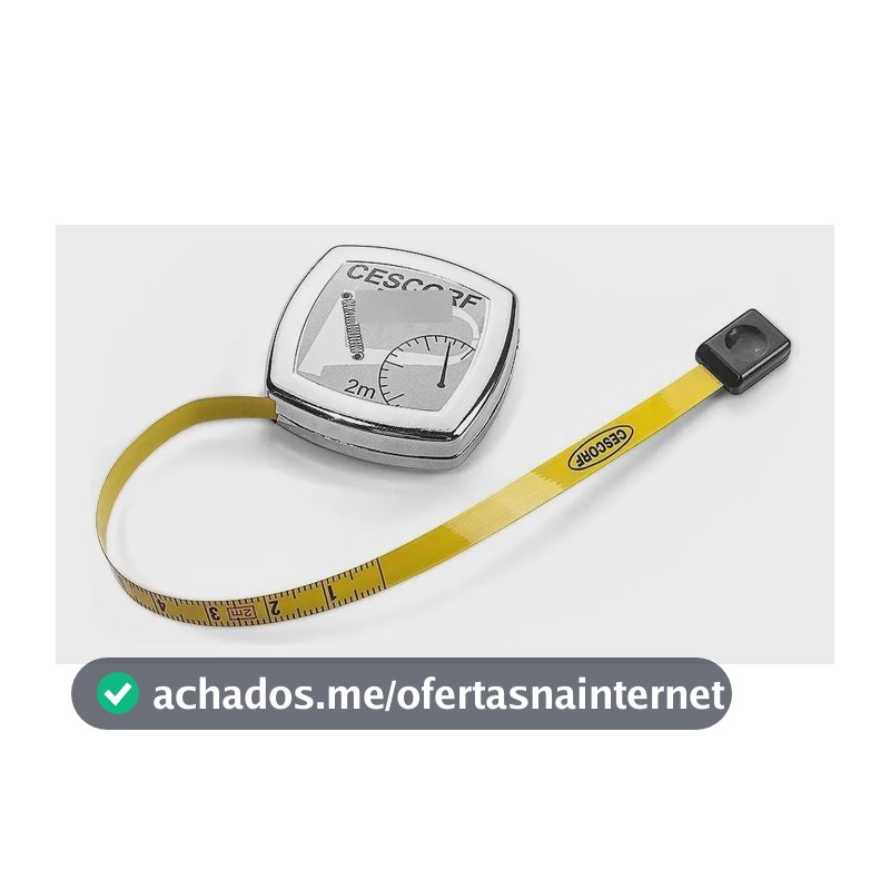 Trena Corporal Antropométrica Em Aço Cescorf color blanco