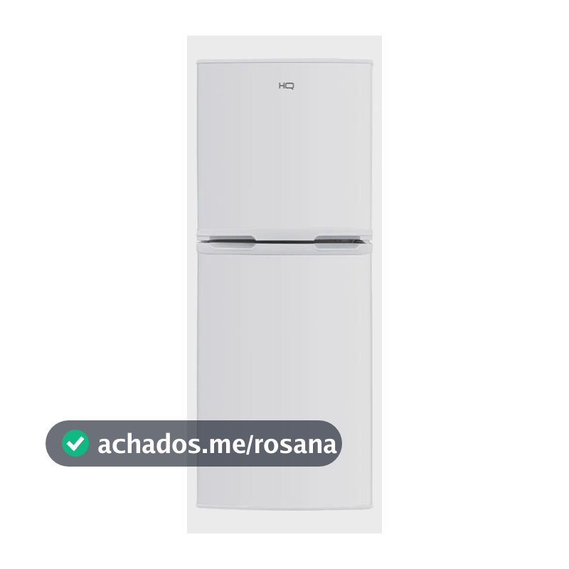 Geladeira Refrigerador Hq 140l Duplex Defrost Hq-140rdf Branco