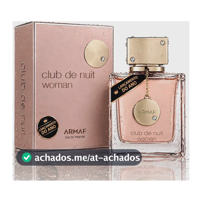 Perfume Arabe Armaf Club De Nuit Woman 105ml Edp Feminino